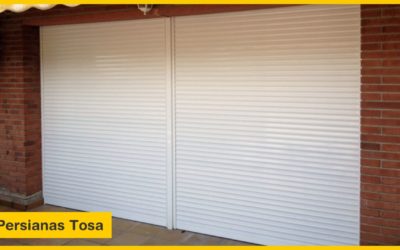 Persianas de seguridad con cajón exterior