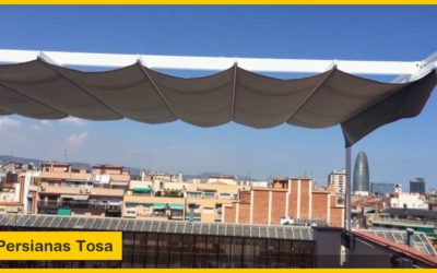 Toldo corredero o palillero