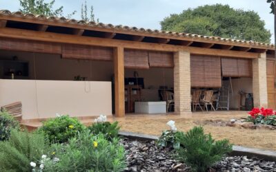 Persianas alicantinas para un jardín