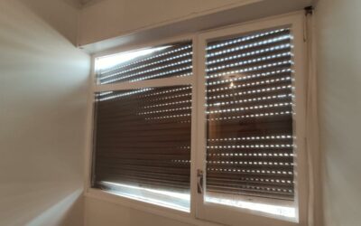 Reparación de Persiana enrollable de obra de pvc partida