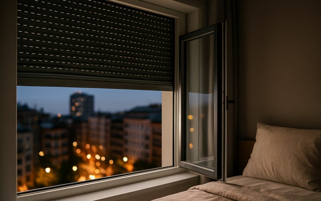 Dormir bien en una ciudad no siempre es fácil. Tráfico, vecinos, terrazas, obras… La vida urbana está llena de estímulos sonoros que pueden afectar directamente a la calidad del sueño y al bienestar diario. Si ya has probado tapones o ventanas con doble acristalamiento, pero sigues notando el ruido, quizás no te hayas fijado en uno de los elementos más importantes de tu casa: las persianas.