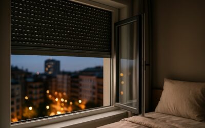 Persianas que aíslan del ruido