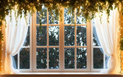 Cómo decorar tus persianas por Navidad (sin estropearlas)