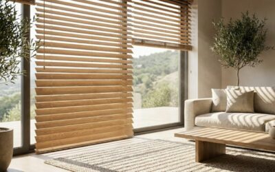 Persianas venecianas: Esculpe la luz de tu salón